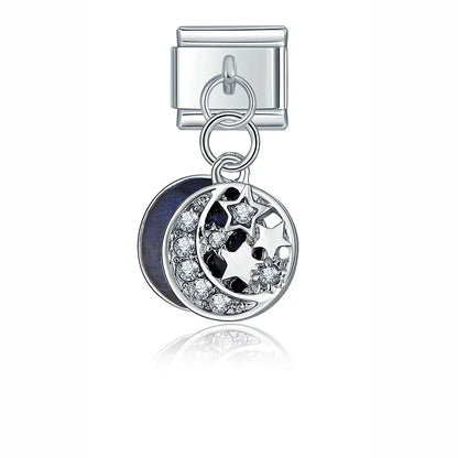 Rose & Envelope Charm Collection — 9mm Italian Bracelet