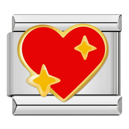 Love & Romance Charm Collection — 9mm Italian Bracelet