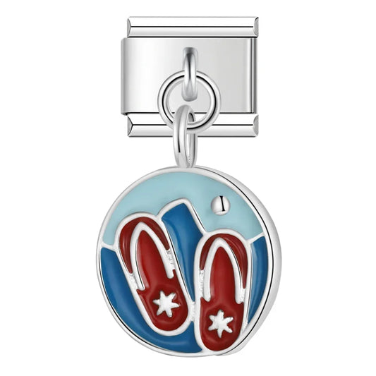 Charm Été Pendant - Sandals