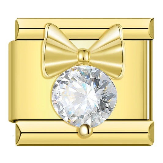 Charm Couronne CZ Arc-en-Ciel - DJ2009 NO 11