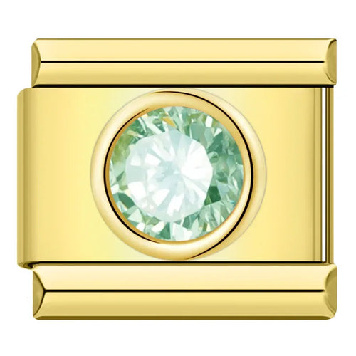 Charm CZ Rond Arc-en-Ciel - DJ1444 NO 6