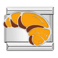Charm Croissant Bicolore Argenté — photo du produit