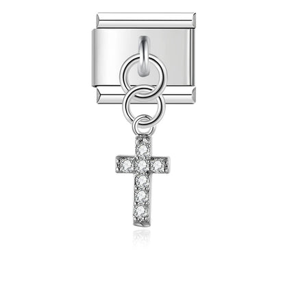 Moon Lock Planet Charm Collection — 9mm Italian Bracelet
