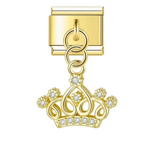 Charm Couronne et Lune - NO 19
