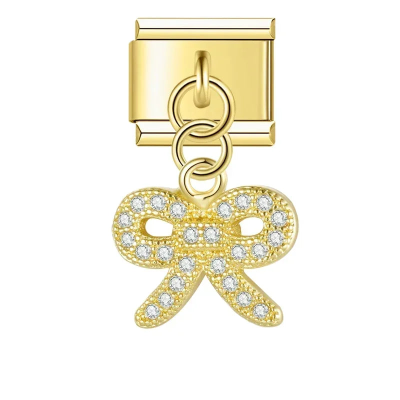 Charm Couronne et Lune - NO 9