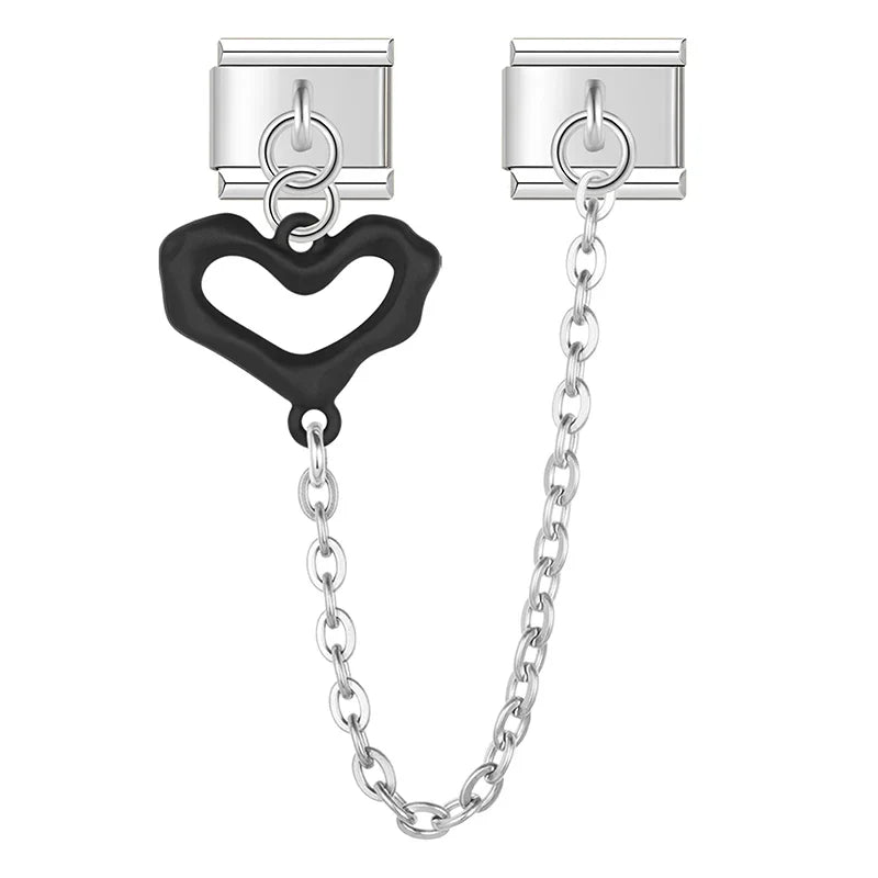 Charm Chaîne Cœur Amour - DJ1425 NO 5