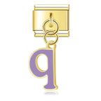 Ensemble de Pendentifs Alphabet Minuscule Multicolore — photo du produit