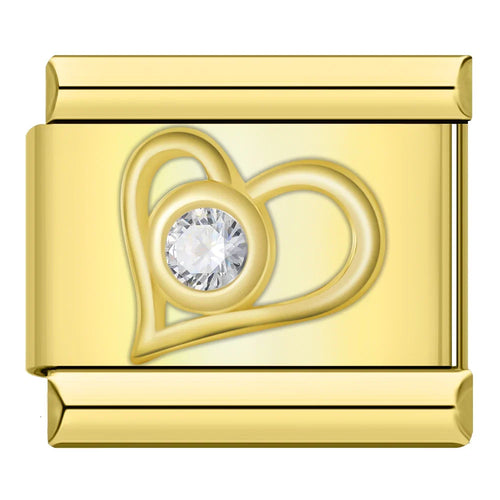 Charm Couronne CZ Arc-en-Ciel - DJ2006 NO 12
