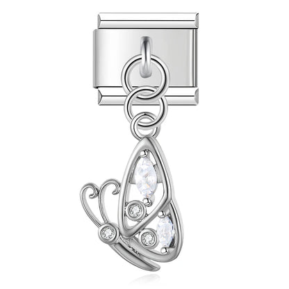 Sweet Moon Charm Collection — 9mm Italian Bracelet