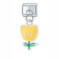 Charm pendentif Tulipe Jaune — photo du produit