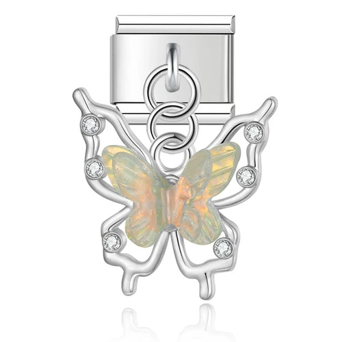 Charm Papillon et Fleur - DJ1251 NO 7