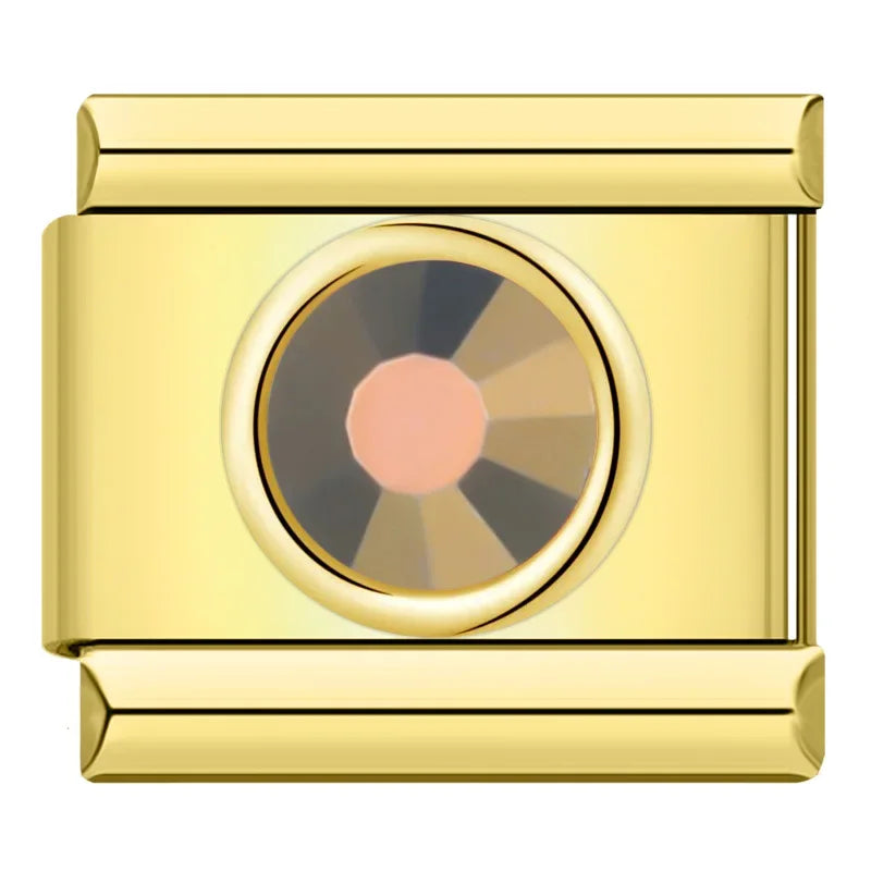 Charm CZ Rond Arc-en-Ciel - DJ1444 NO 7
