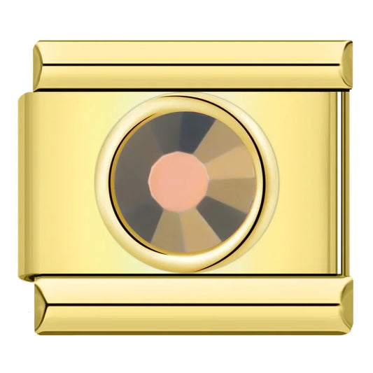 Charm CZ Rond Arc-en-Ciel - DJ1444 NO 7