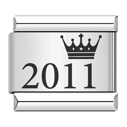 Birth Year Charm Collection — 9mm Italian Bracelet