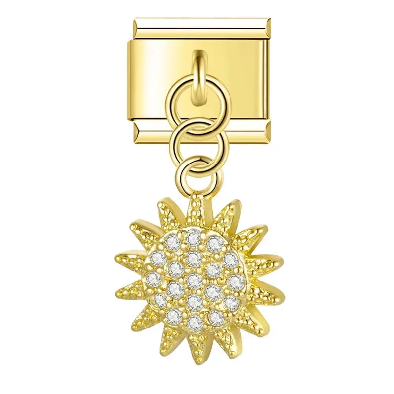 Charm Couronne et Lune - NO 3