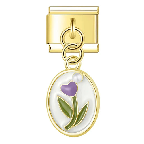 Charm Tulipe Ellipse - DJ1456 NO 1