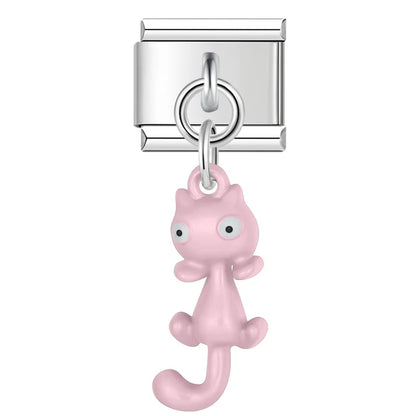 Cat Charm Collection — 9mm Italian Bracelet