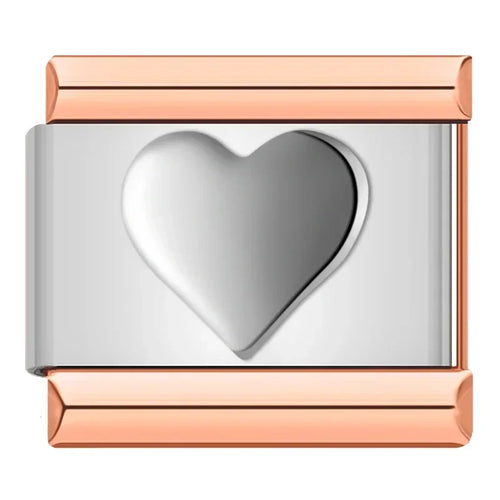 Charm Maillon Cœur Amour - DJ347-E
