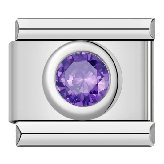 Charm CZ Rond - DJ1193 NO 8