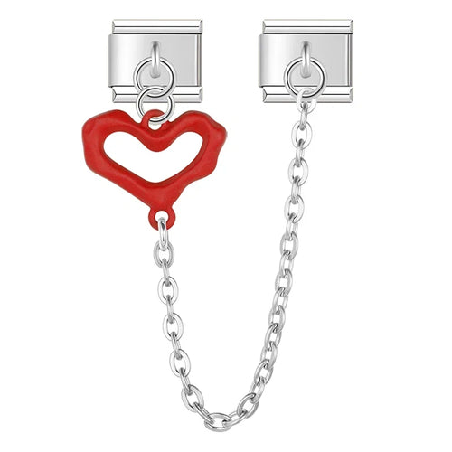 Charm Chaîne Cœur Amour - DJ1425 NO 7