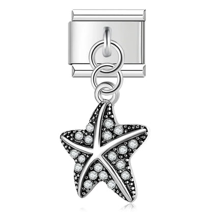 Mom & Hearts Charm Collection — 9mm Italian Bracelet