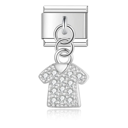 Charm Cœur et Lèvres CZ - DJ1383 NO 11