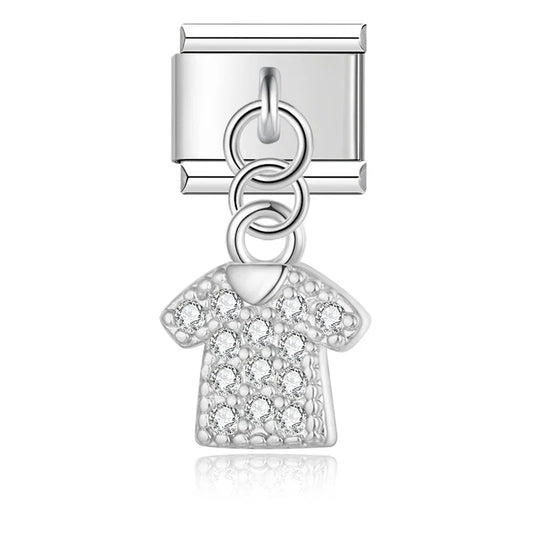Charm Cœur et Lèvres CZ - DJ1383 NO 11