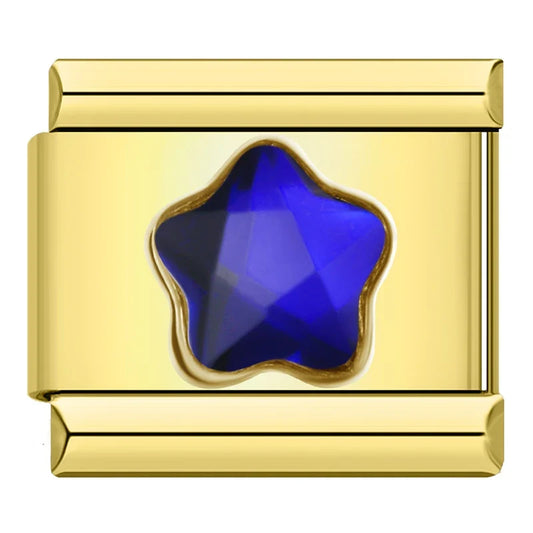 Charm Étoile CZ Dorée - DJ1801 Gold 11