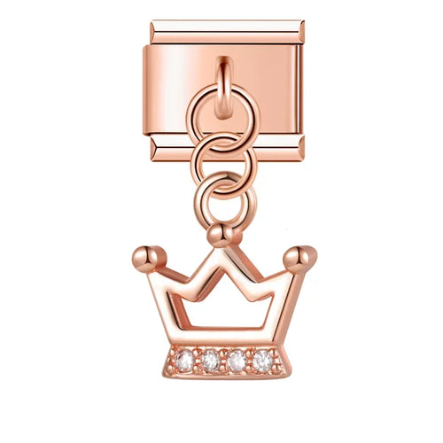 Charm Rose et Nœud - NO 15