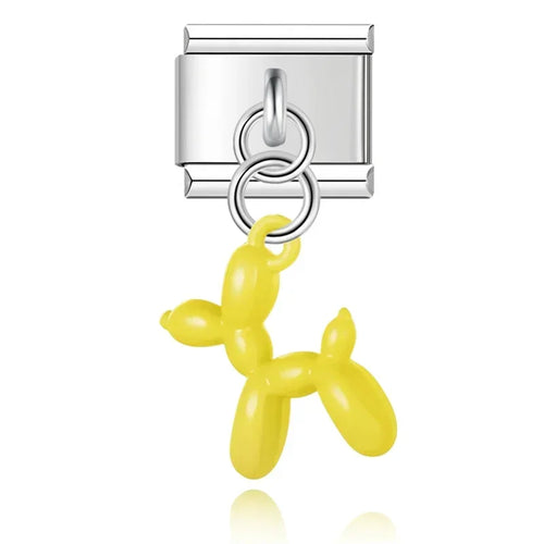 Charm Chien Ballon - DJ594 B Yellow