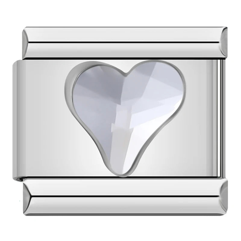 Charm Cœur CZ Argenté - DJ2003 Silver 7