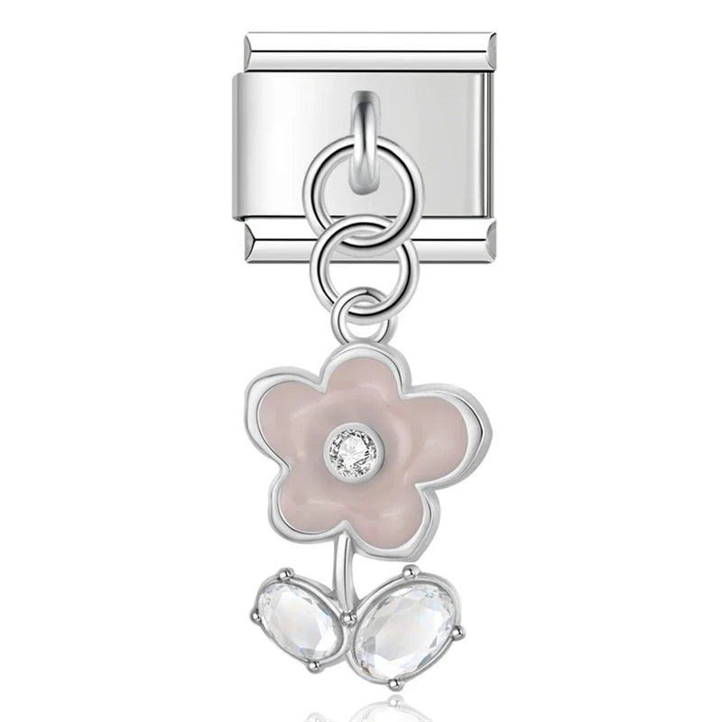 Charm Papillon et Fleur - DJ1251 NO 3
