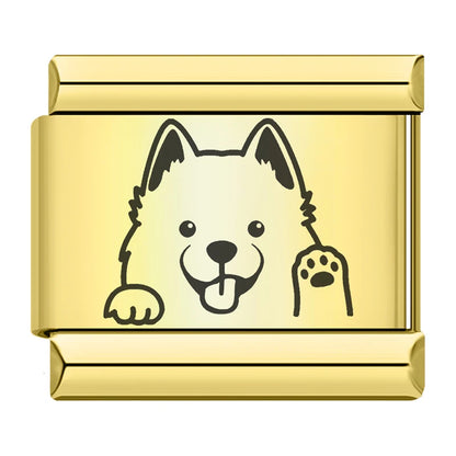 Cat & Dog Charm Collection Vol. 2 — 9mm Italian Bracelet