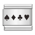 Charm Quatre Enseignes de Cartes Alignées — photo du produit