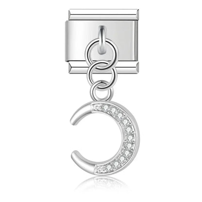 Unicorn & Moon Charm Collection — 9mm Italian Bracelet