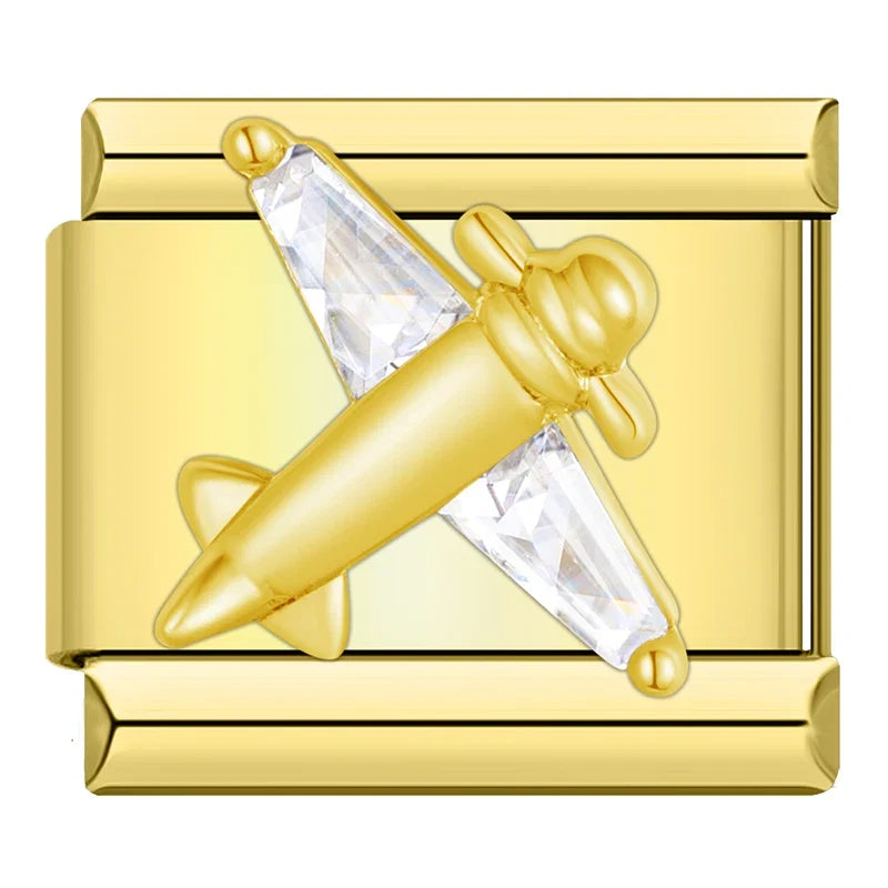 Charm Couronne CZ Arc-en-Ciel - DJ2005 NO 5