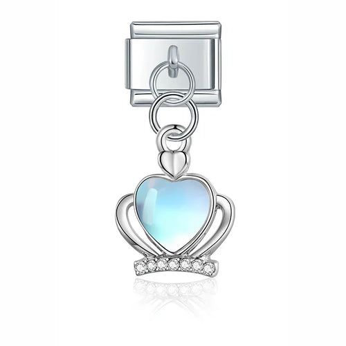 Charm Fleur, Couronne et Lune - NO 4