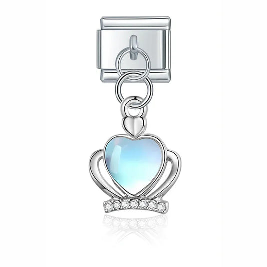 Charm Fleur, Couronne et Lune - NO 4