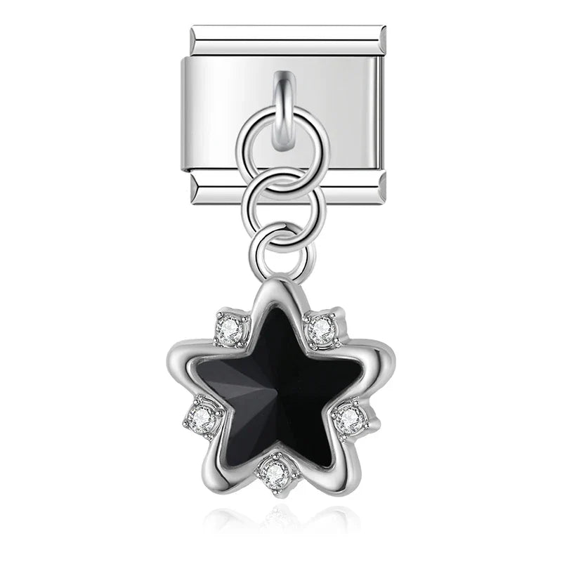 Charm Étoile Pendante en Cristal - DJ1767 NO 12