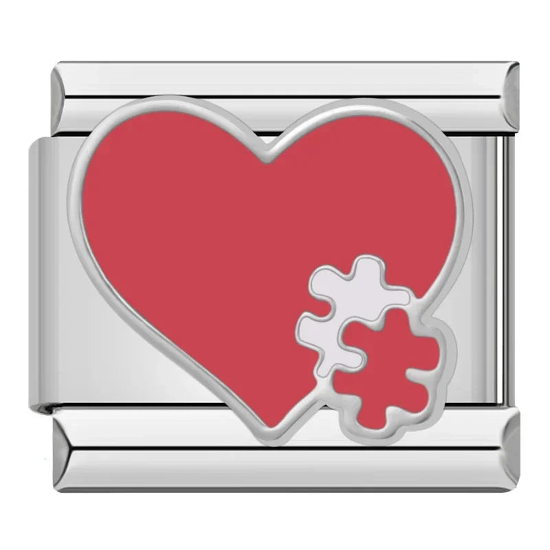 Love & Romance Charm Collection — 9mm Italian Bracelet