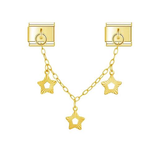 Charm Chaîne Cœur et Étoile - DJ1424 NO 3