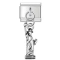 Charm pendentif Statue de la Liberté Argentée Miniature — photo du produit