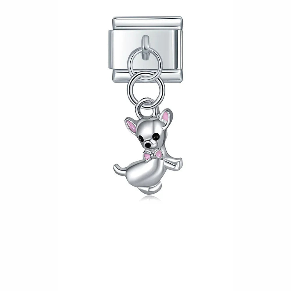 Charm Animal 3D Argenté - 4
