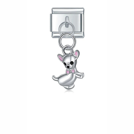 Charm Animal 3D Argenté - 4