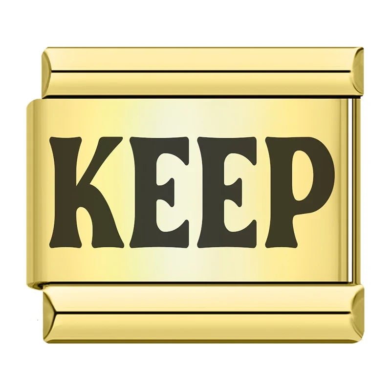 Charm Mots Positifs - DJ1474 NO 8