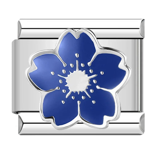 Charm Cœur et Fleur Colorés - 7