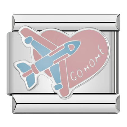 Travel & Adventure Charm Collection Vol. 2 — 9mm Italian Bracelet