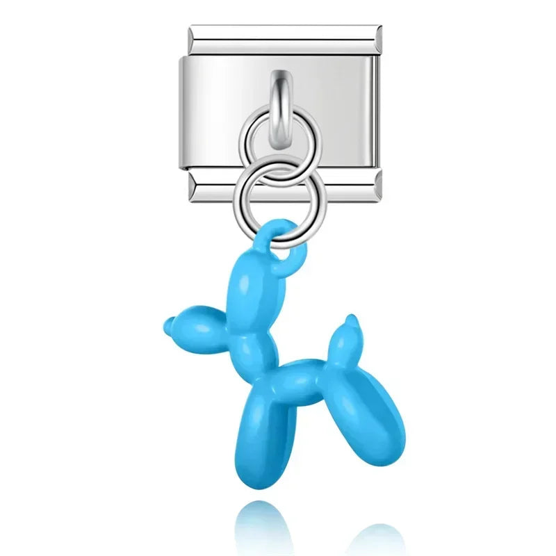 Charm Chien Ballon - DJ594 D Blue
