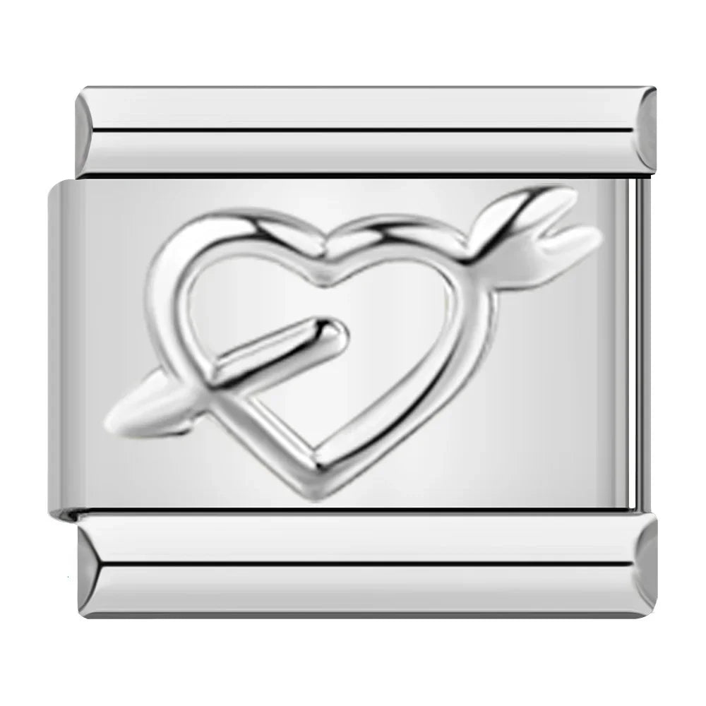 Charm Maillon Cœur Amour - P8