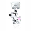 Charm pendentif Vache Noire et Blanche — photo du produit